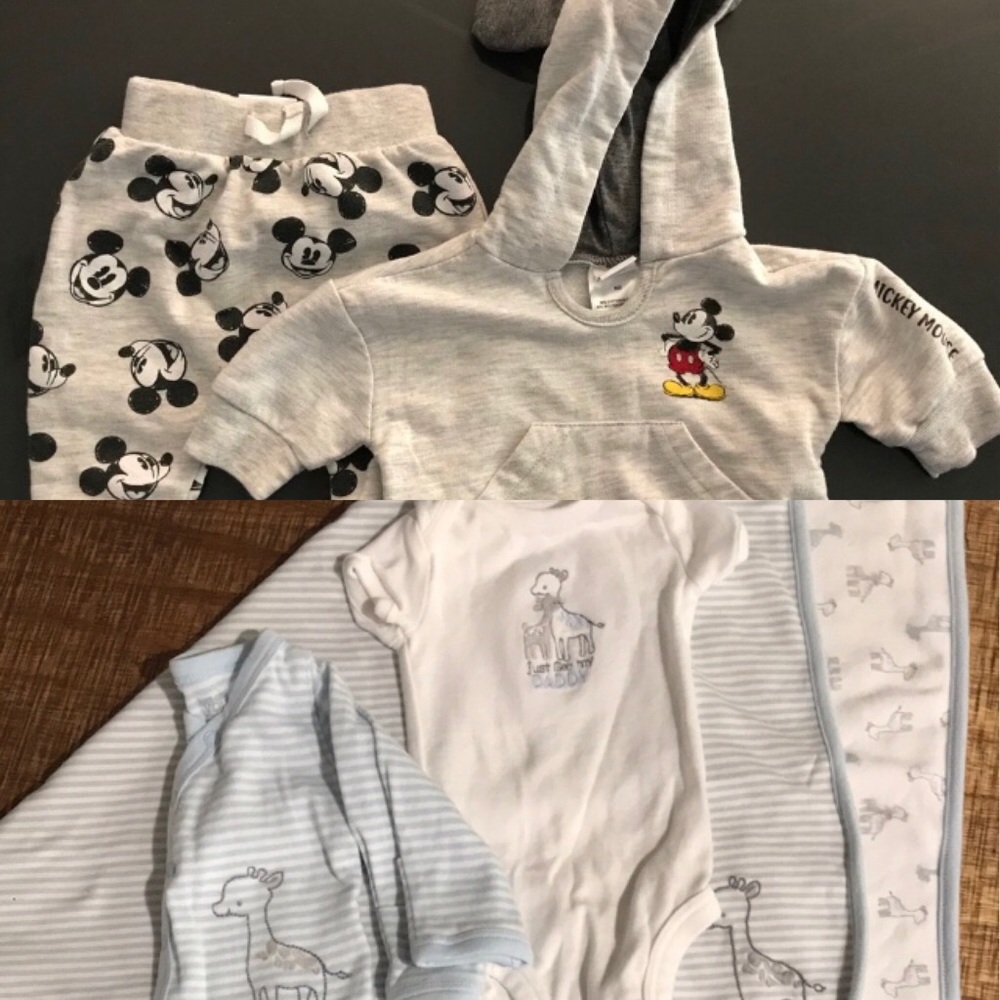NB Disney Outfit & Just One You Carter’s Outfit
